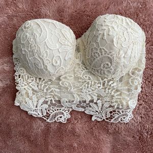 Bebe Corset Crop Top